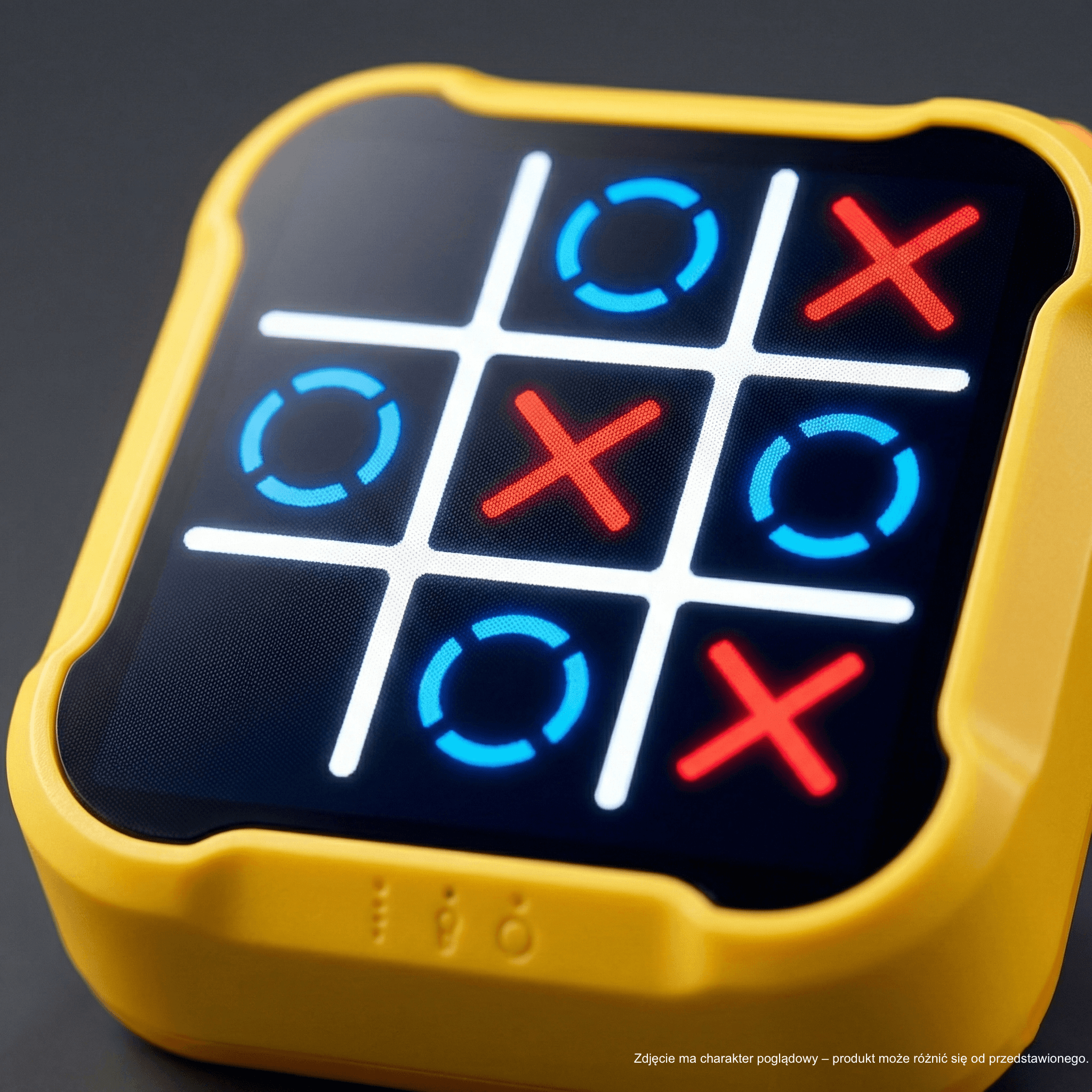 Edukacyjna plansza Kółko i Krzyżyk z AI 👪